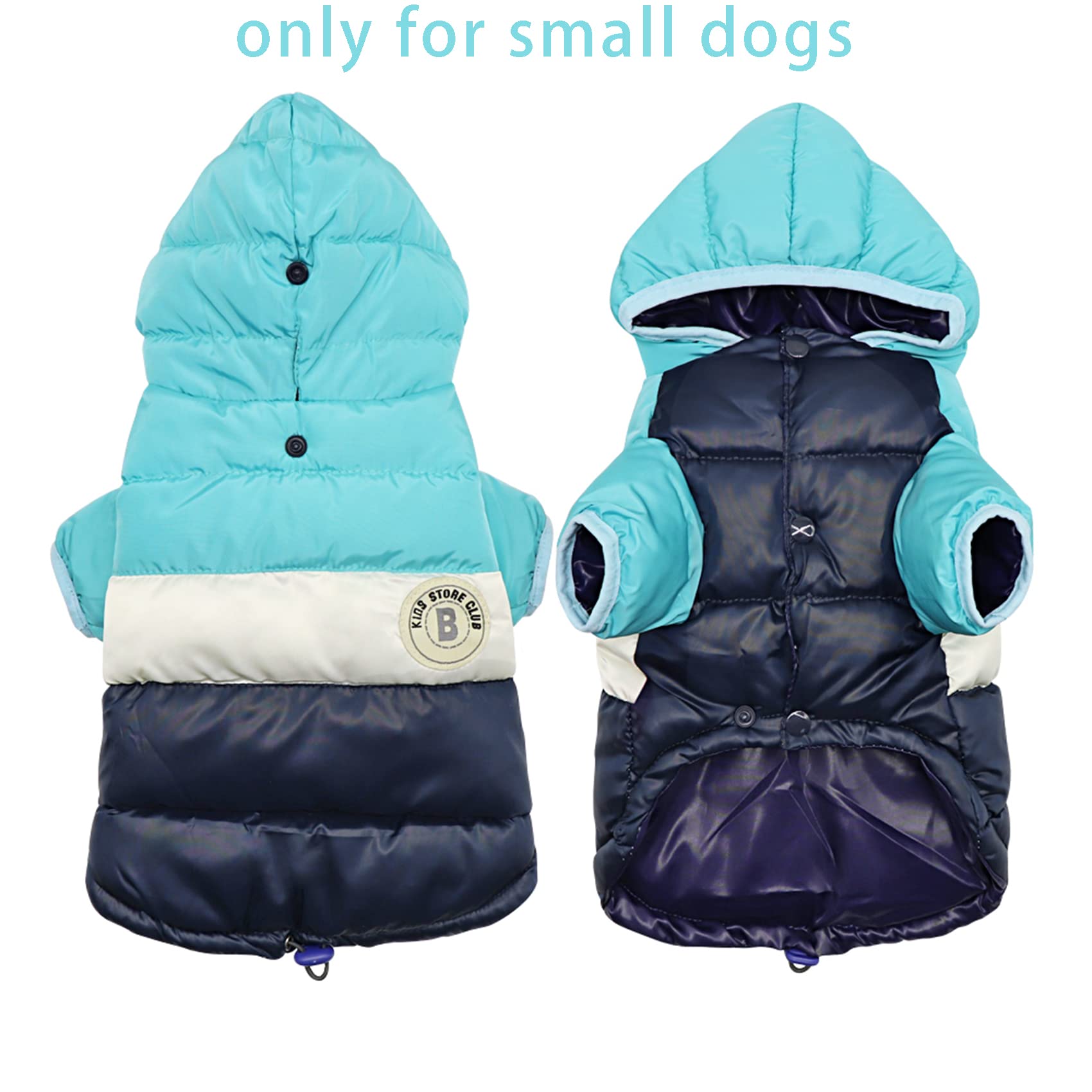 CMREAEC prenda de invierno para perros pequeños, diseño clásico y cómodo.