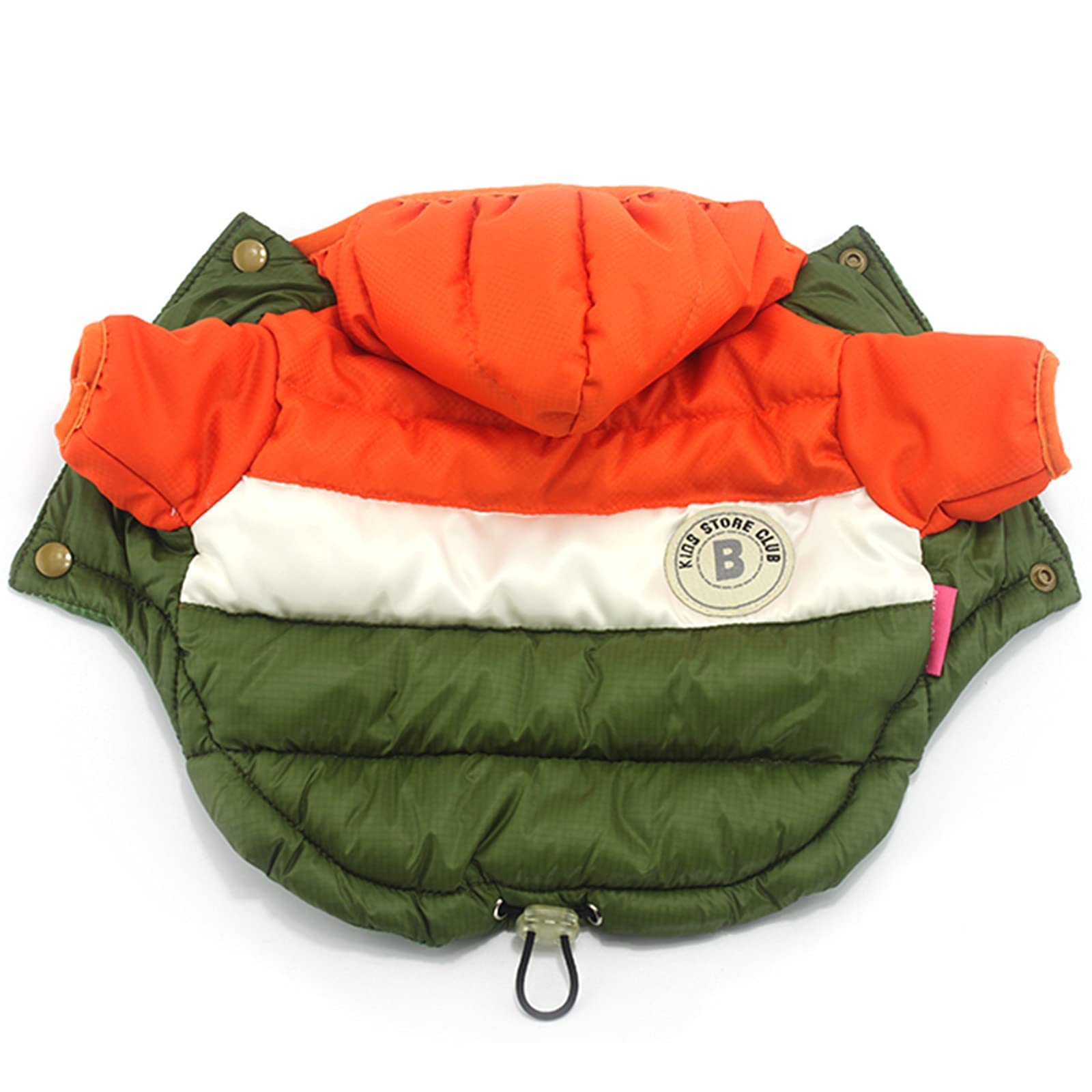 CMREAEC chaqueta suave para perro pequeño, ideal para paseos fríos.