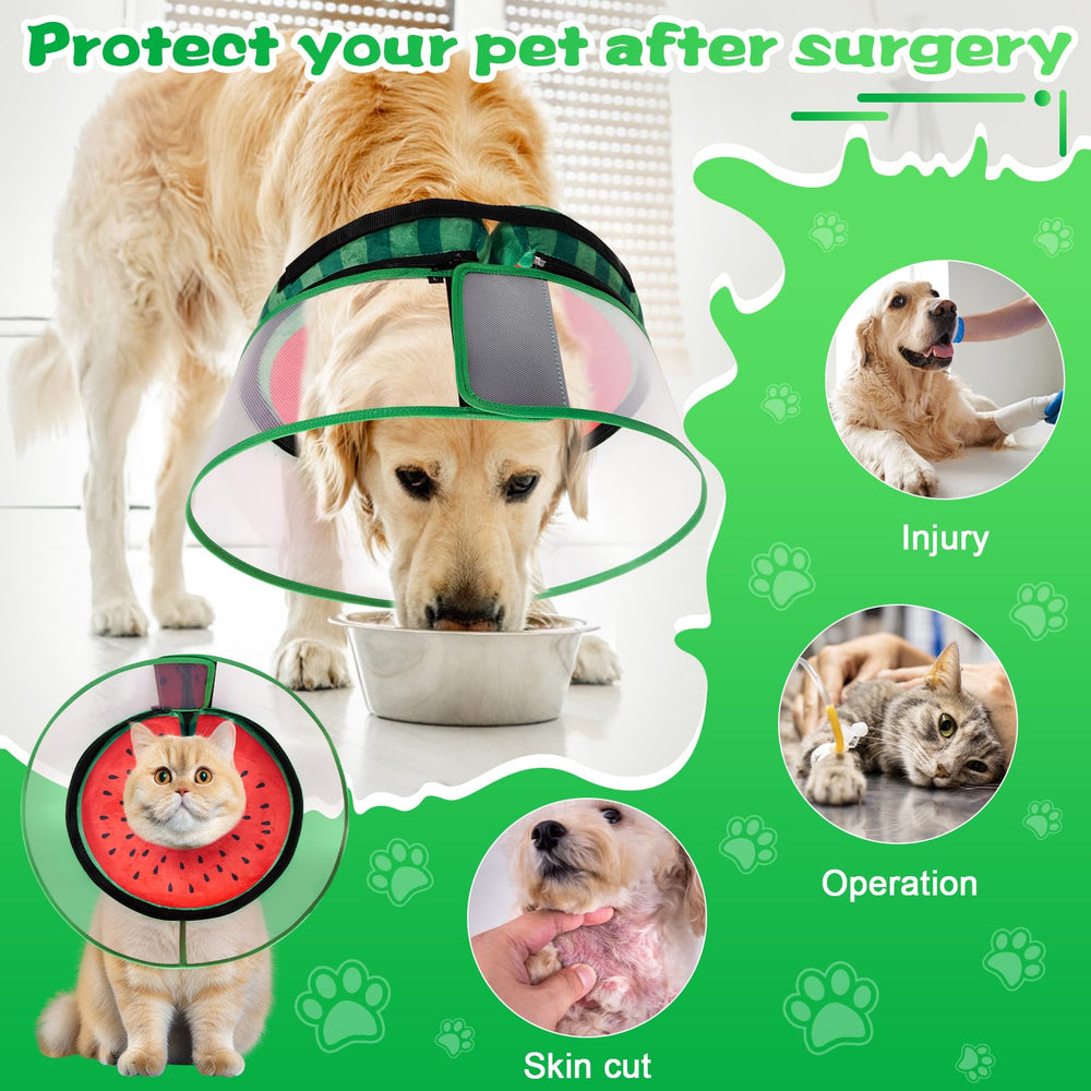 Cneo collar en dona inflable con inflado sencillo para soporte suave.