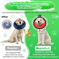 Cneo collar en dona de tejido algodón transpirable para uso cómodo.