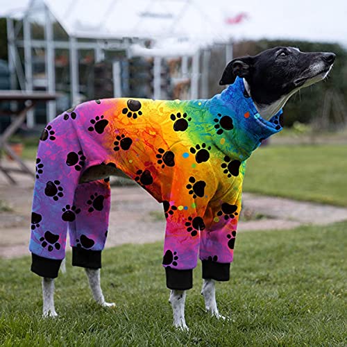 Pijama de mangas largas Cnkwei para perros medianos y grandes, suave y cálido.