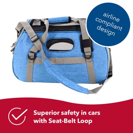 Coastal Bergan Comfort Carrier con correa ajustable para llevar con comodidad.