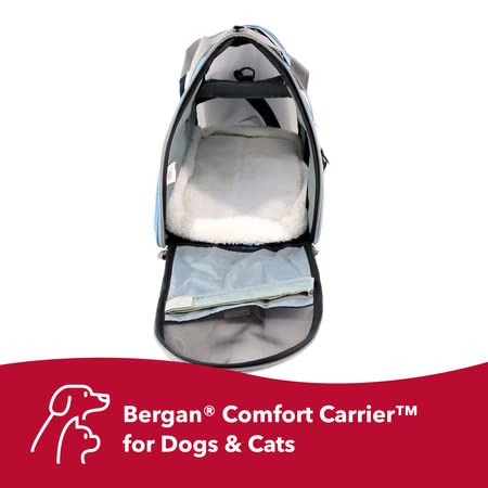 Coastal Bergan Comfort Carrier lecho acolchado lavable para comodidad.