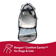 Coastal Bergan Comfort Carrier lecho acolchado lavable para comodidad.