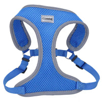 Coastal Pet Comfort Wrap Reflectivo azul lago para mayor visibilidad en paseos.