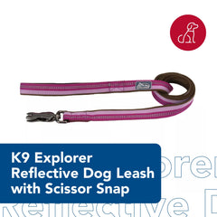 Mango de neopreno acolchado de Coastal Pet Explorer ofrece agarre cómodo en caminatas largas.