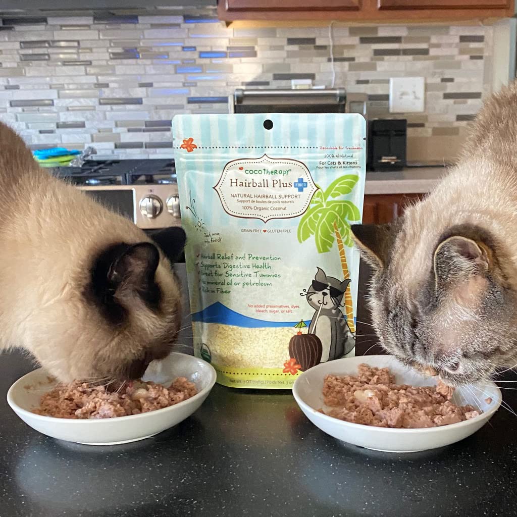 CocoTherapy Hairball Plus Fiber muestra del producto para decidir compra