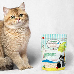 CocoTherapy Hairball Plus Fiber textura del polvo disuelve en agua