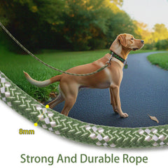 Codepets correaperro 10ft con mosquetón giratorio para menos enredos.