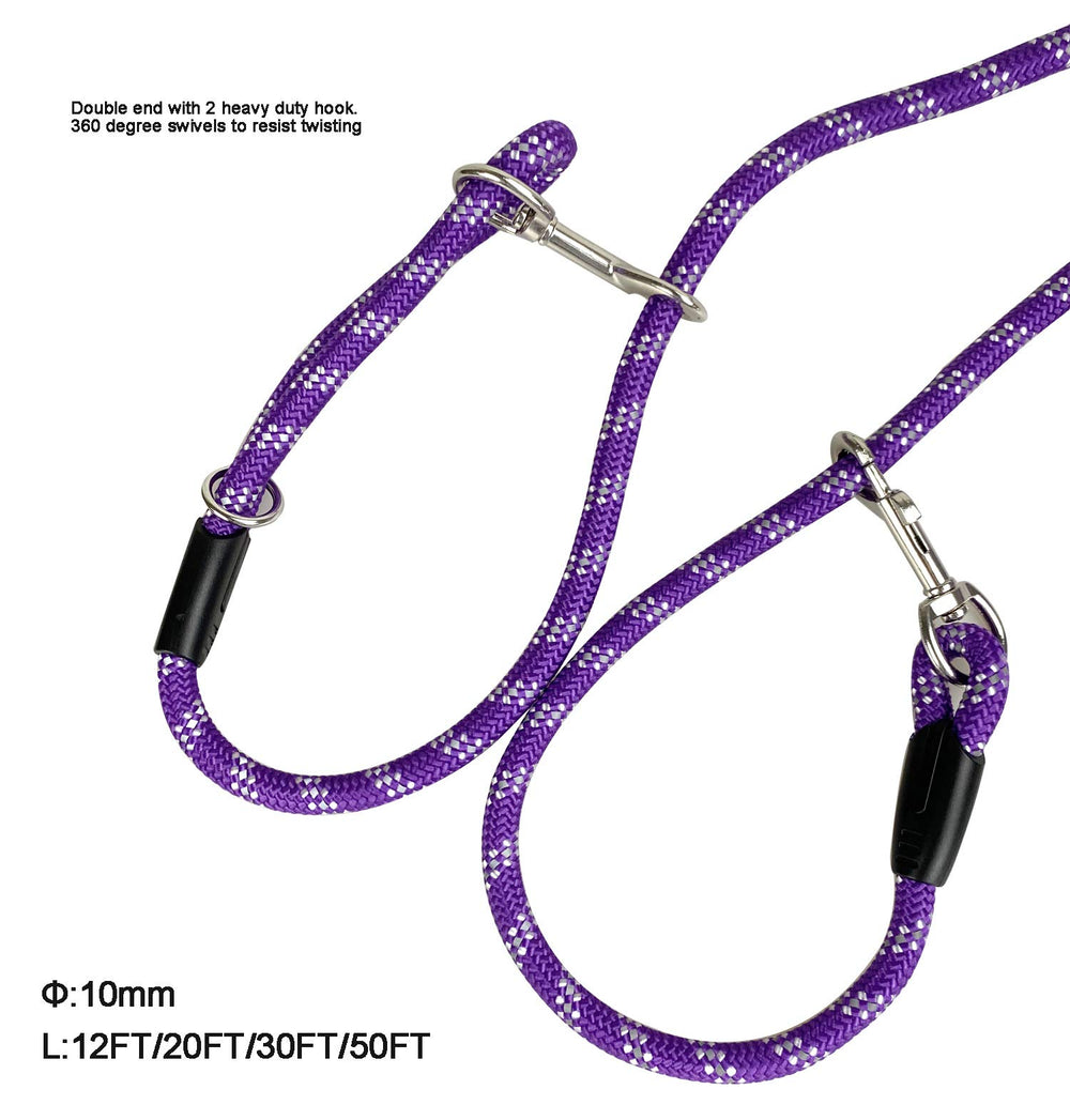 Codepets cuerda de adiestramiento para perros 50 pies, libertad fiable.