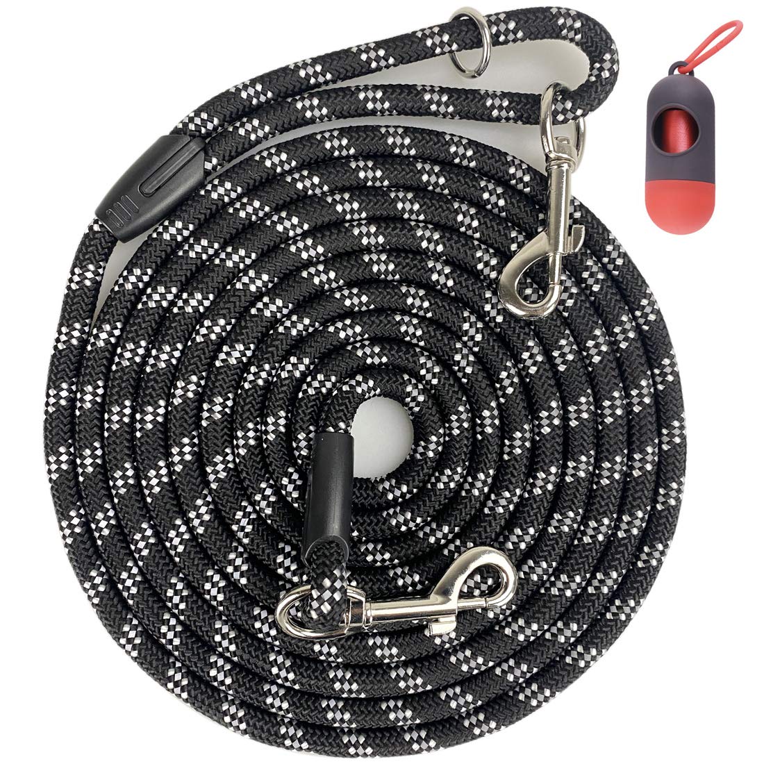 Codepets cuerda para perro extensible de 12 pies, ideal para paseos seguros.