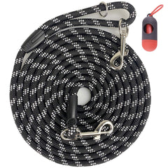 Codepets cuerda para perro extensible de 12 pies, ideal para paseos seguros.