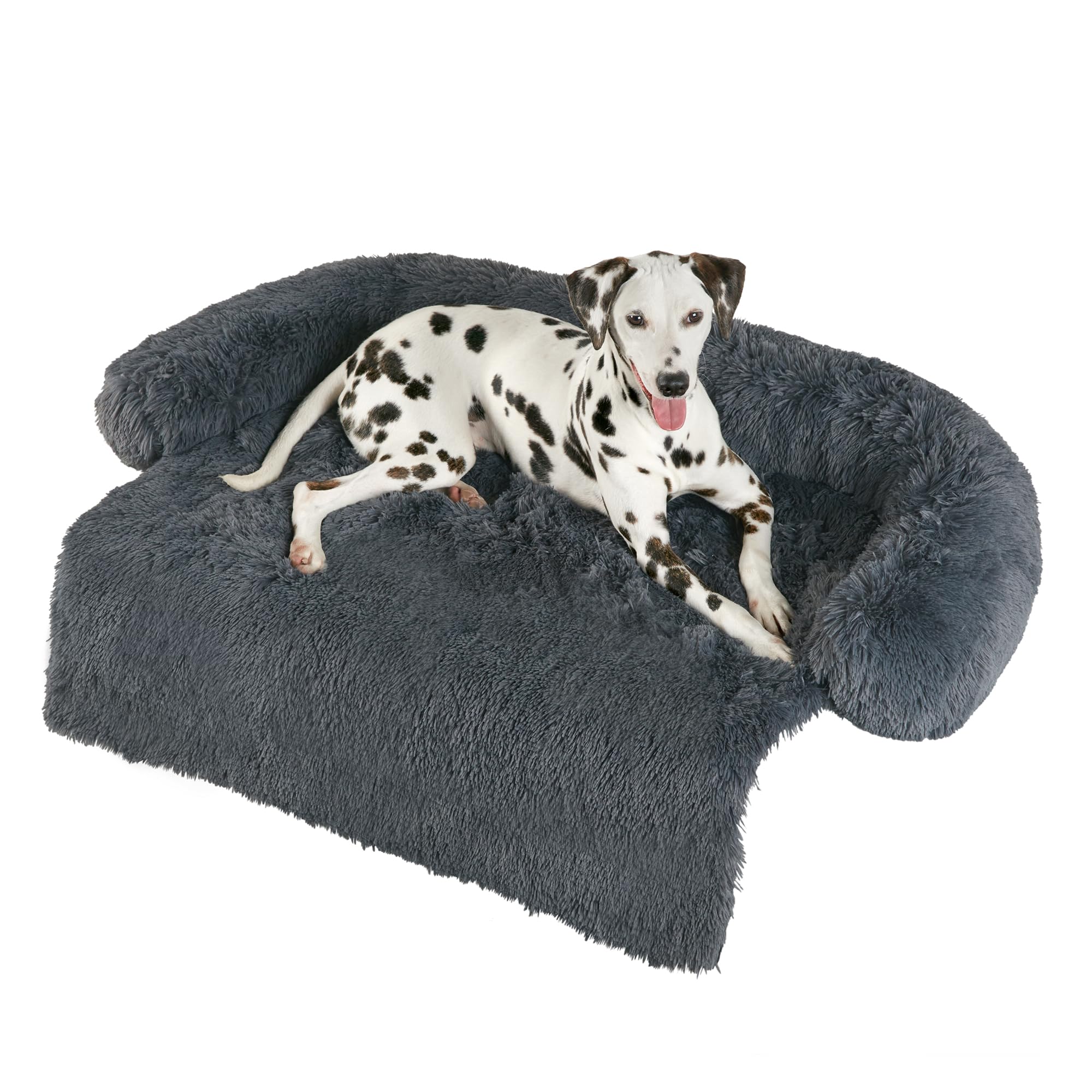 Codi Cama Calmante para Perro: relajante en el sofá para un descanso seguro.