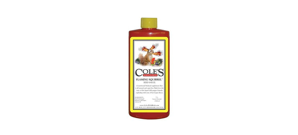 COLE'S THE BETTER WILD BIRD FEED salsa ardilla-vertido en comedero atrae aves