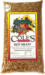 Cole's HM05 Hot Meats: bolsa para aves con carnes picantes, ideal para atraer visitas al comedero.