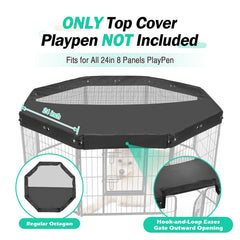 Colewin cobertura lateral para corral de perros mejora la ventilación.