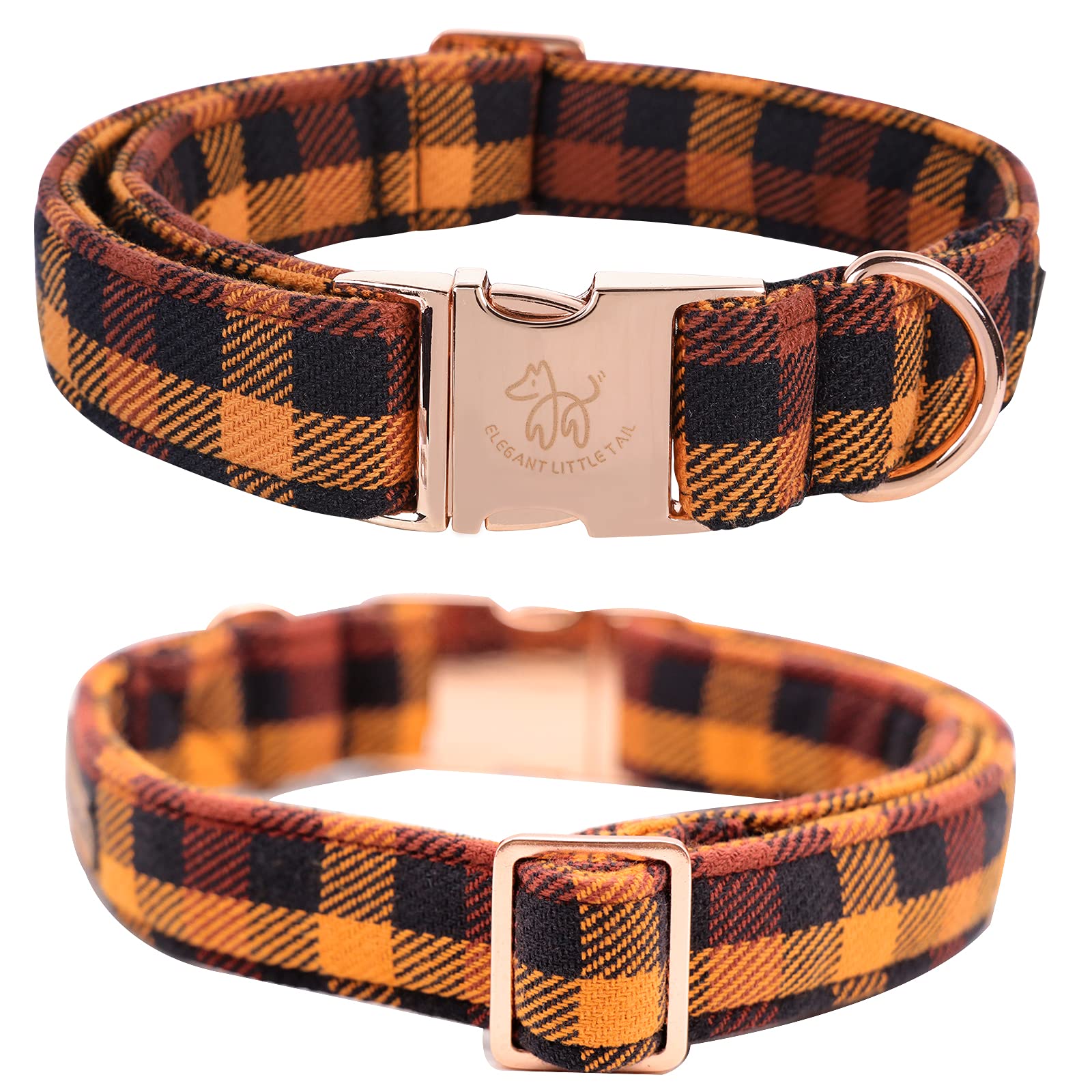 Collar mediano con ajuste para cuello cómodo y seguro.