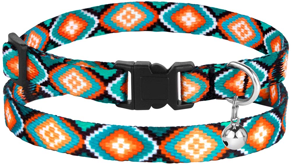 CollarDirect ajuste de 7-11 pulgadas, ancho 3-8 pulgadas, cómodo para gatos.