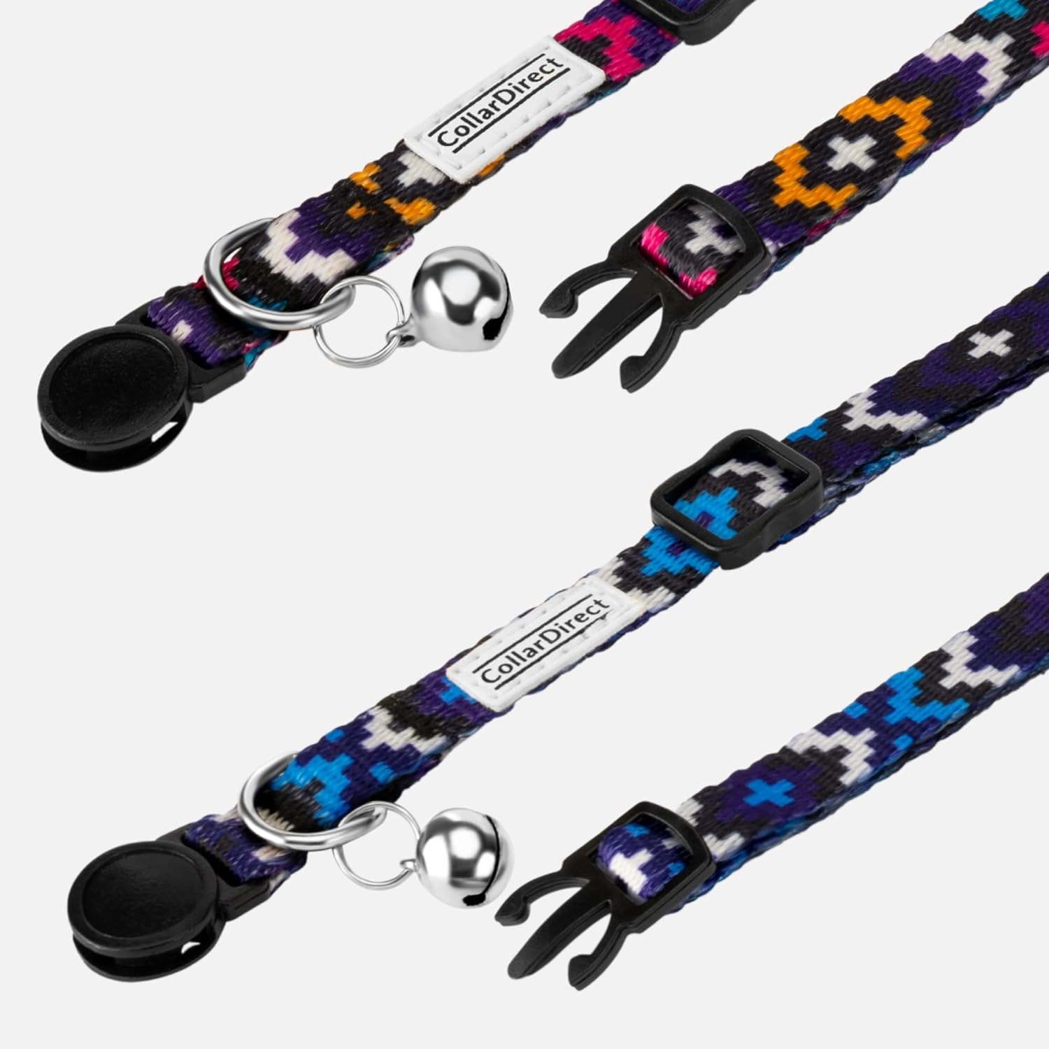 CollarDirect Azteca con cascabel para localización y seguridad.
