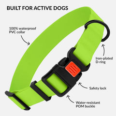 CollarDirect collar ajustable para perros, cómodo en paseos largos.