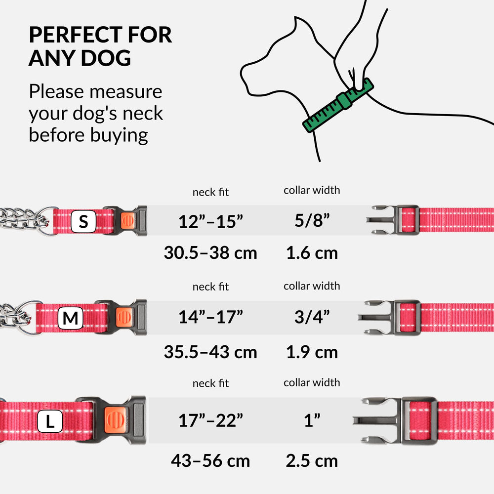 CollarDirect Martingale destaca detalles de seguridad y calidad de fabricación en rosa.