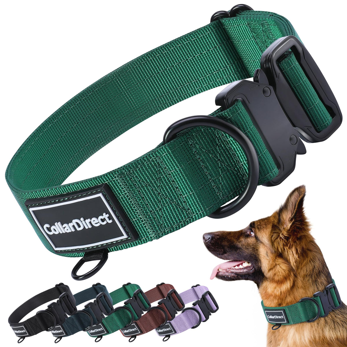 CollarDirect: collar perro resistente doble capa para perros activos