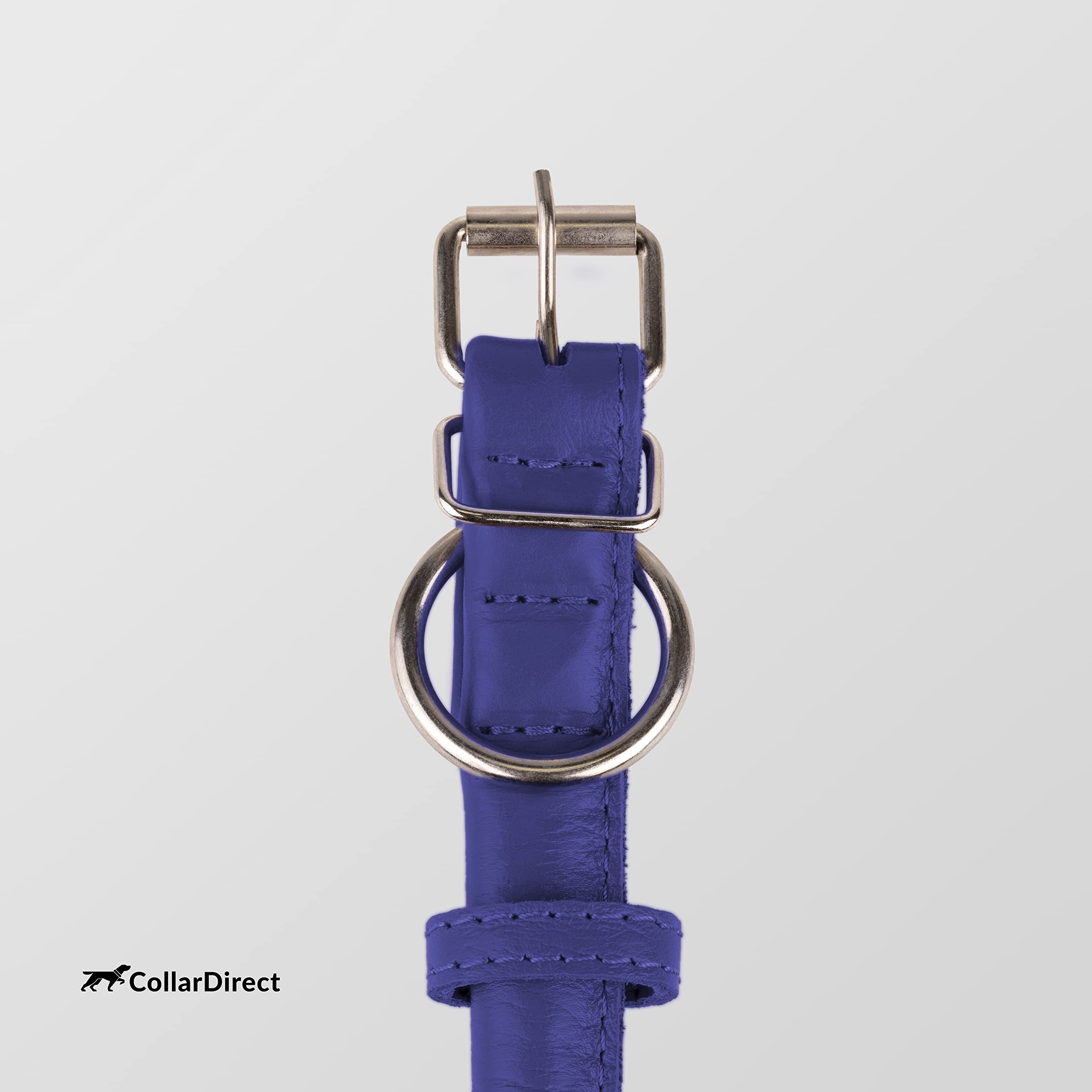 CollarDirect con textura púrpura, aporta estilo suave a tu mascota.