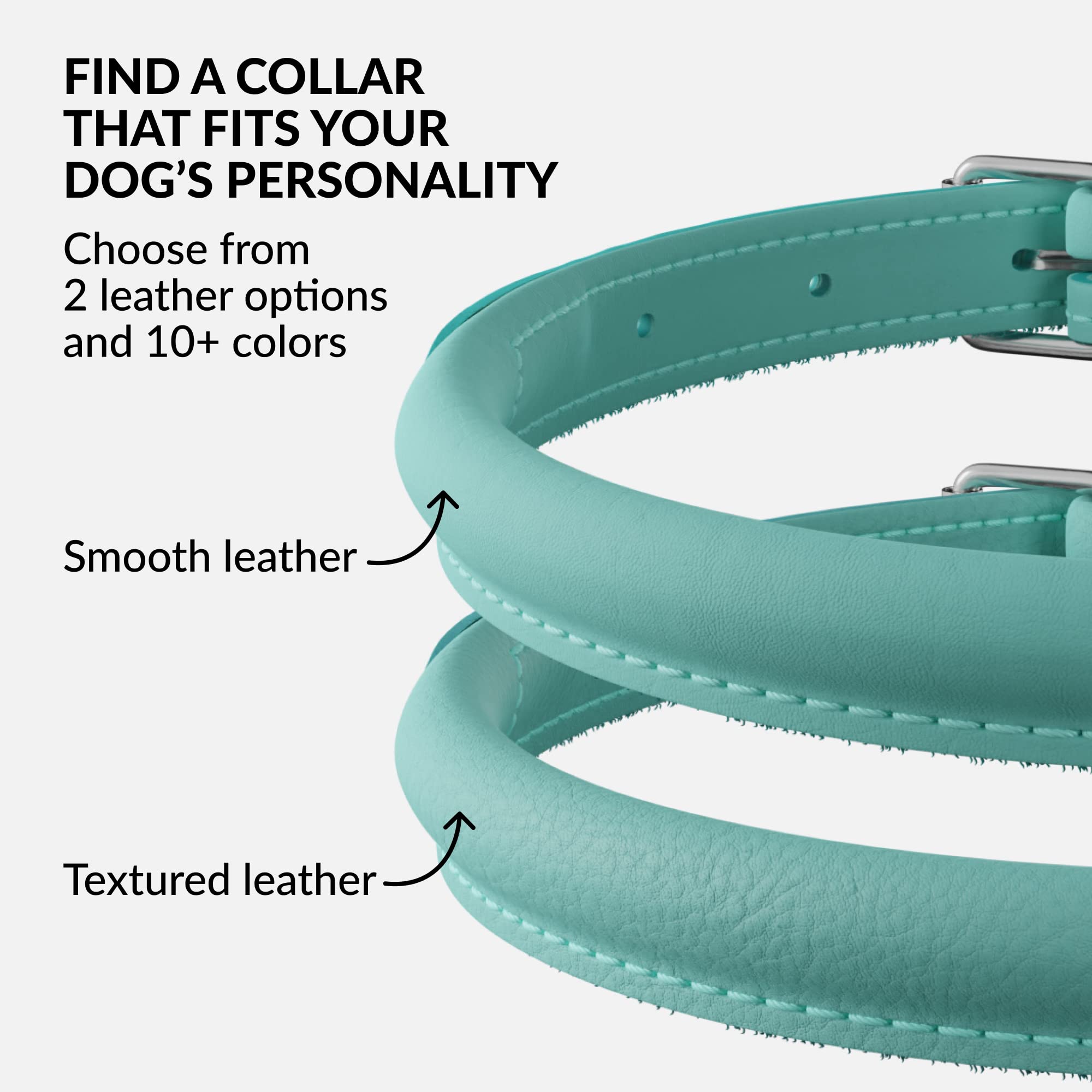 CollarDirect: opciones de color, incluido verde menta, para estilo único.