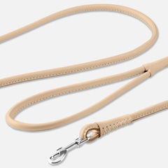 CollarDirect: correa de cuero enrollada hecha a mano, duradera para entrenar.