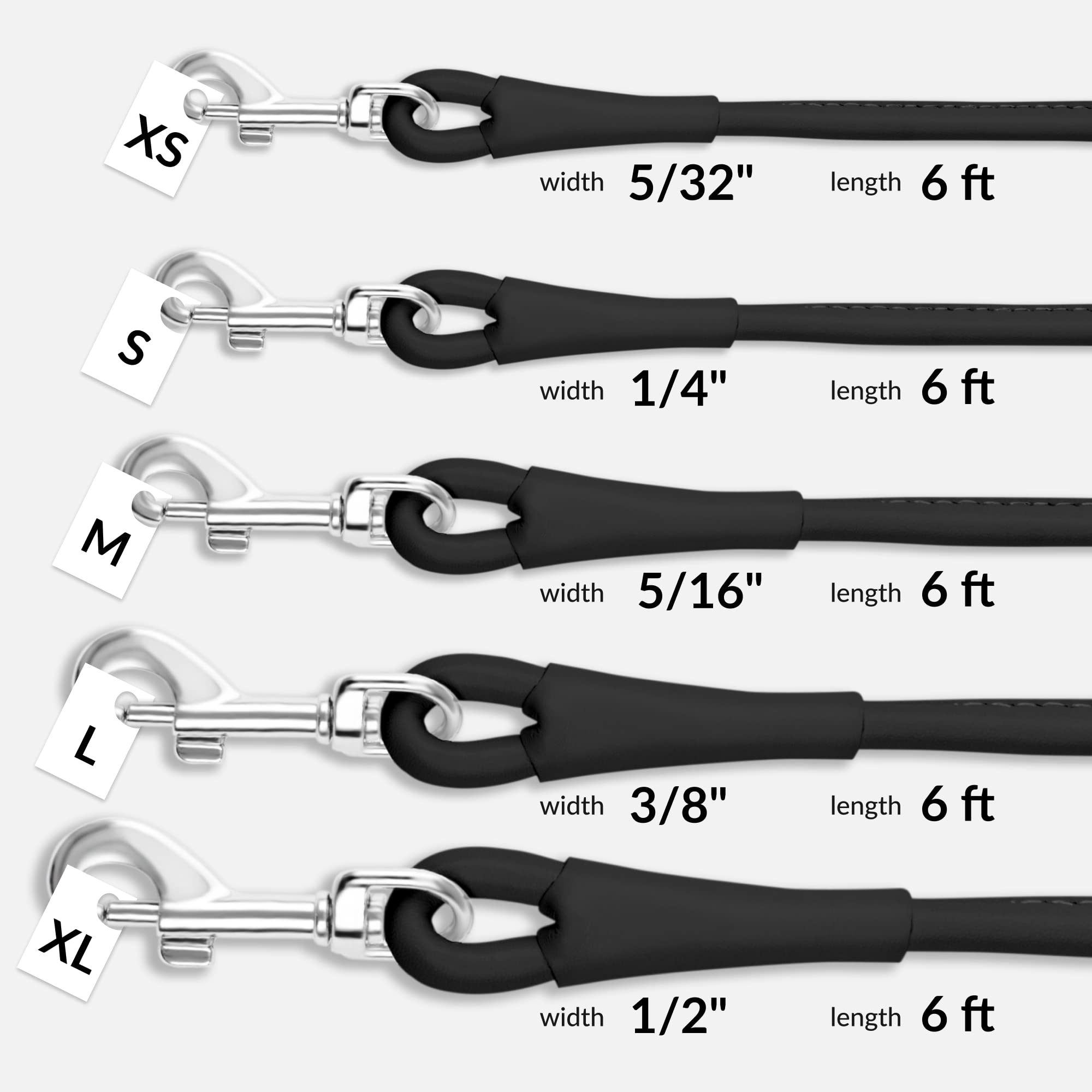 CollarDirect correa enrollada de cuero 6ft en rojo, resistencia para entrenamiento