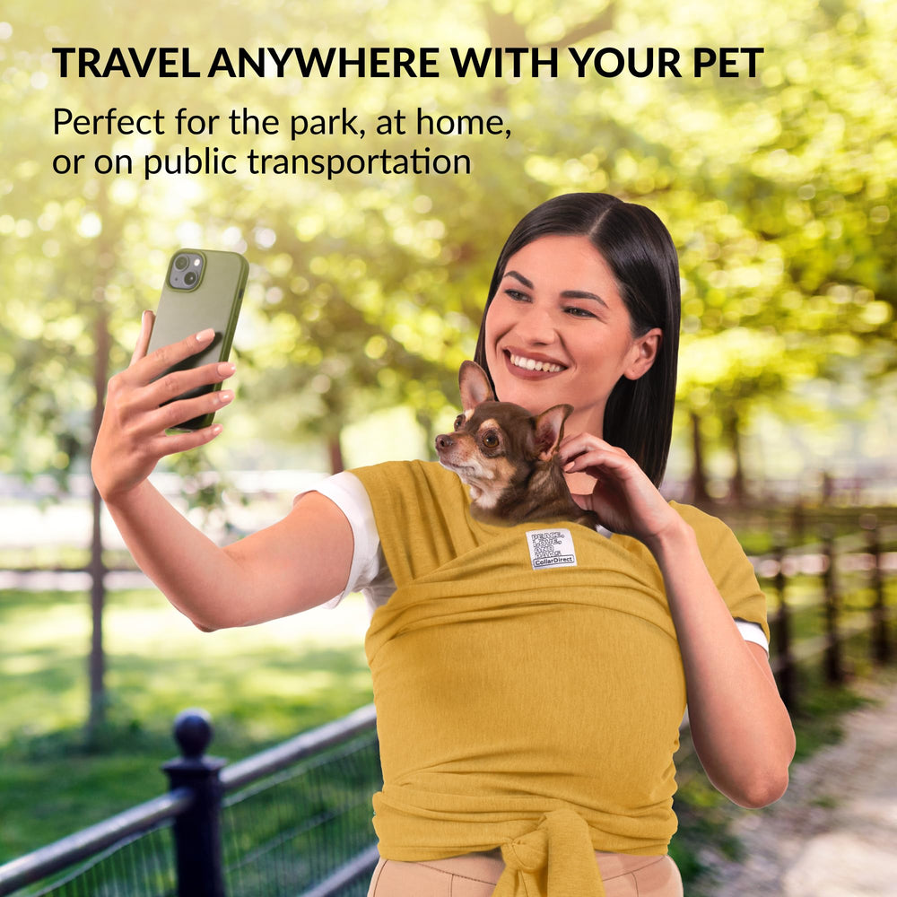 CollarDirect transportín bandolera, diseño ergonómico para uso diario.