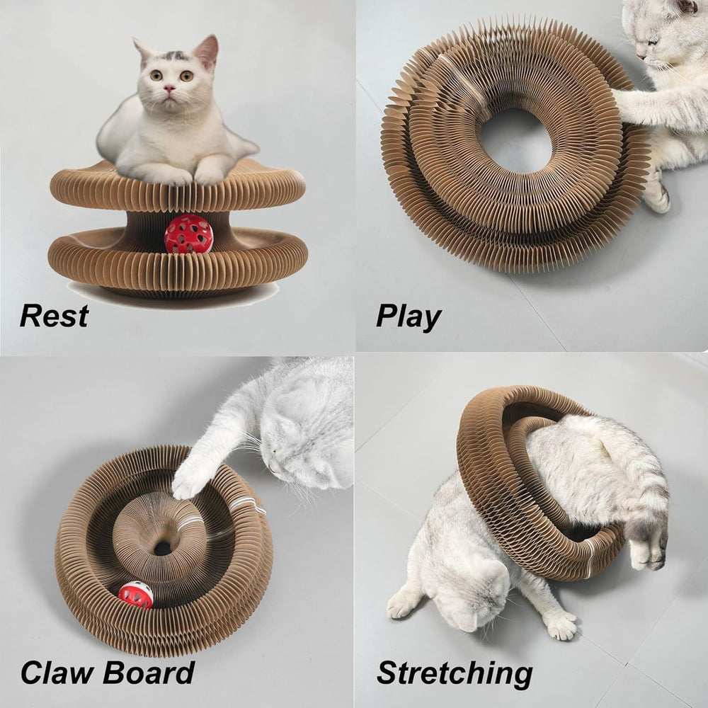 Comasua Kitty Kurl, textura-suave, tacto agradable para sesiones de juego prolongadas.