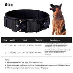Collar de nylon 1000D impermeable con forro suave para comodidad.