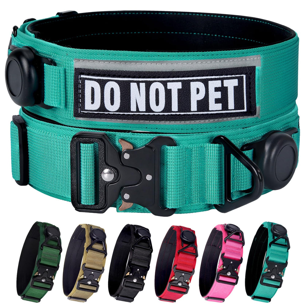 Collar Comfluxe AirTag con soporte, rastreo confiable para perros activos.