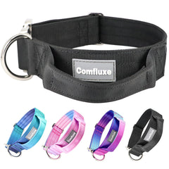 collar táctico Comfluxe con asa para control seguro en paseos