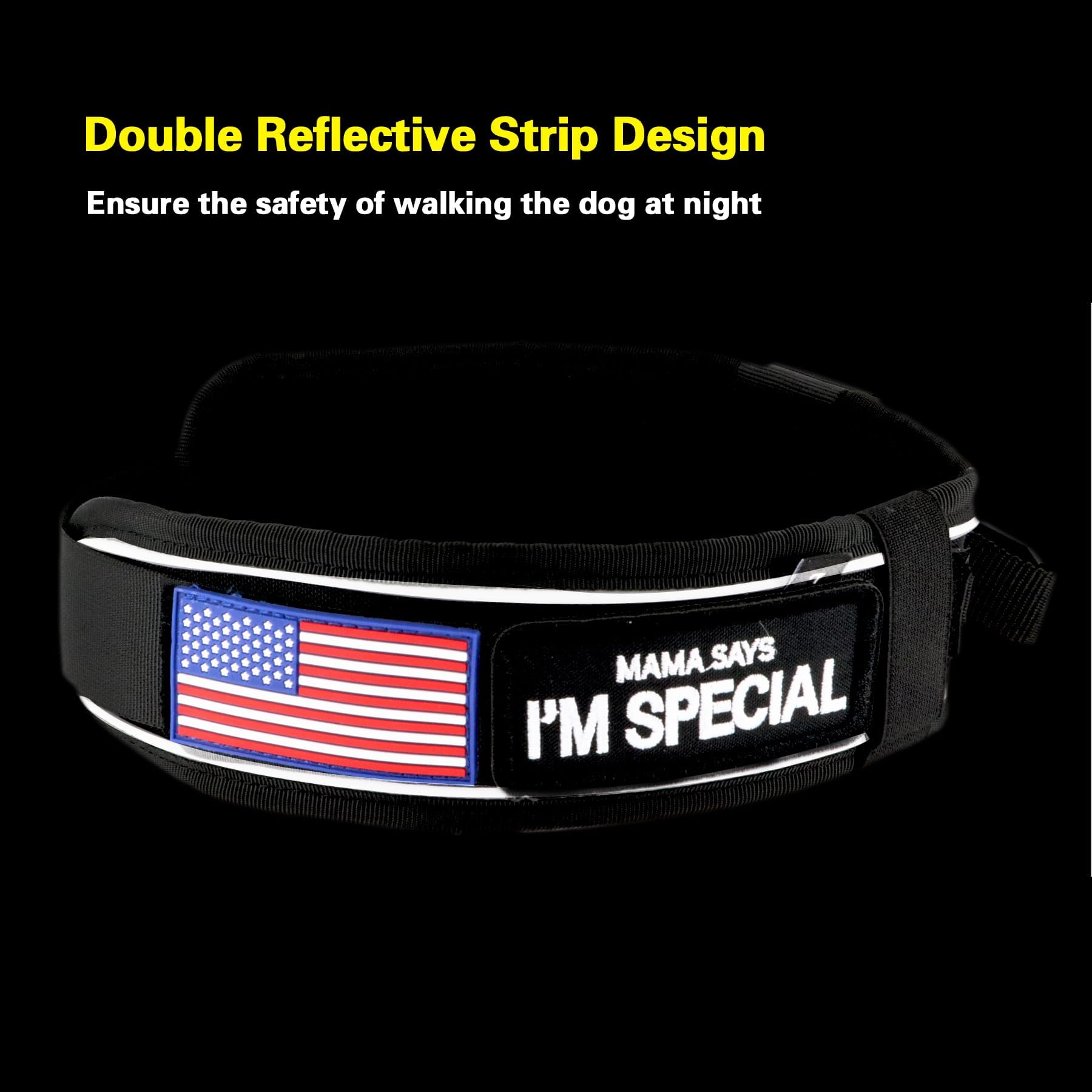 Collar para uso exterior, ideal para caminatas y rutas.