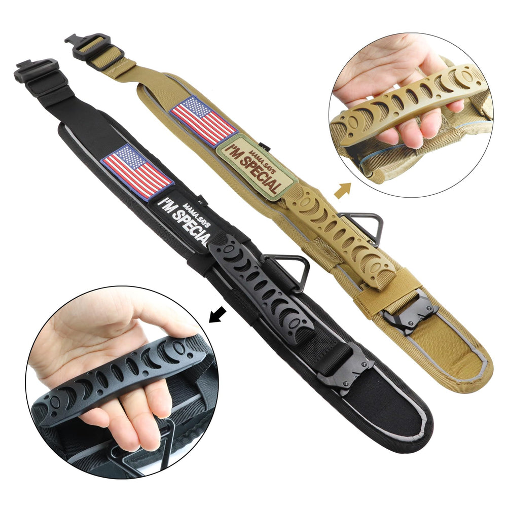 Collar táctico Comfluxe para uso exterior en senderismo y aventuras al aire libre.