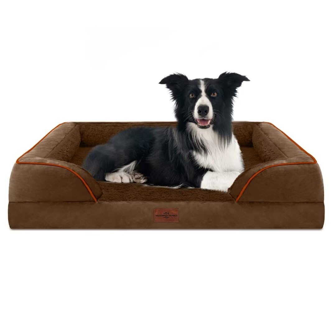 Comfort Expression: cama ortopédica para perros grandes con soporte.