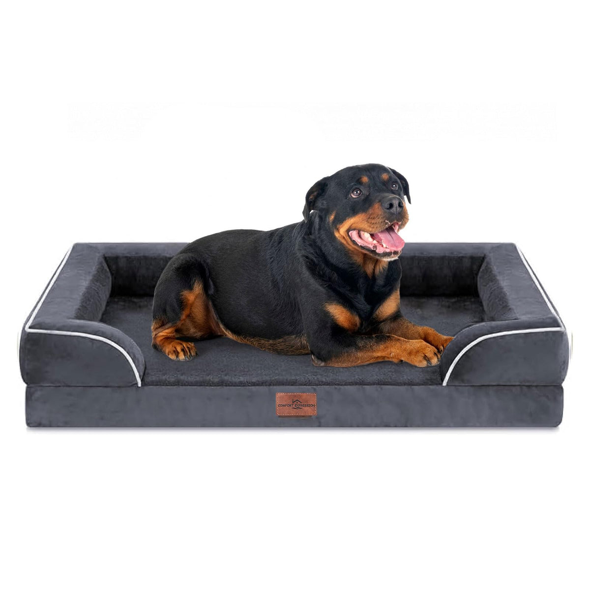 Cama ortopédica Comfort Expression para perros extra grandes, vista general del tamaño