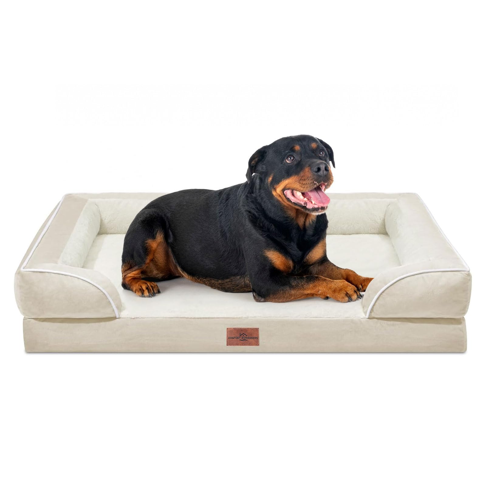 Cama ortopedica Comfort Expression para perros extragrandes, 48x30, soporte de articulaciones