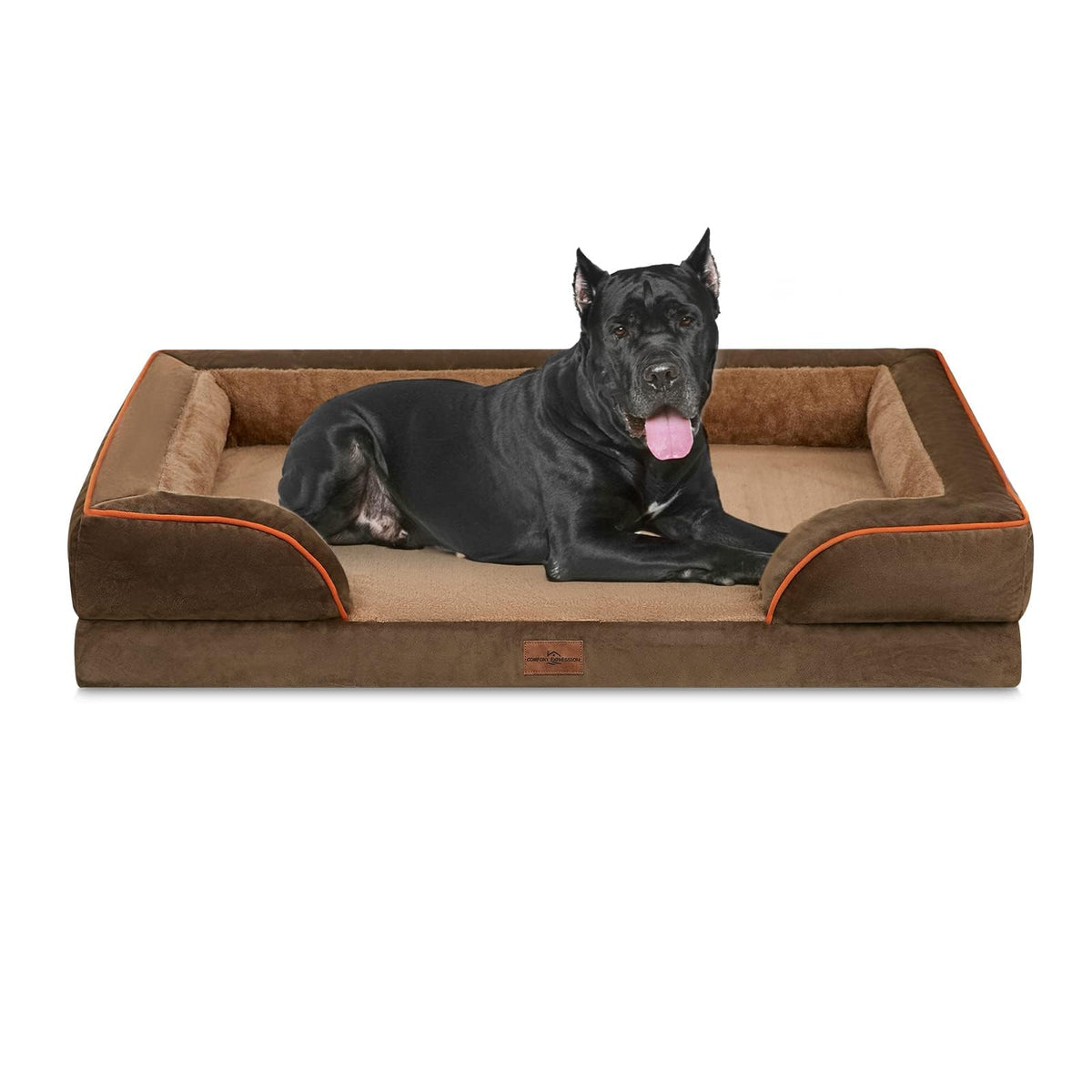 Cama ortopédica Comfort Expression para perros extragrandes, 53x42 pulgadas, soporte cómodo