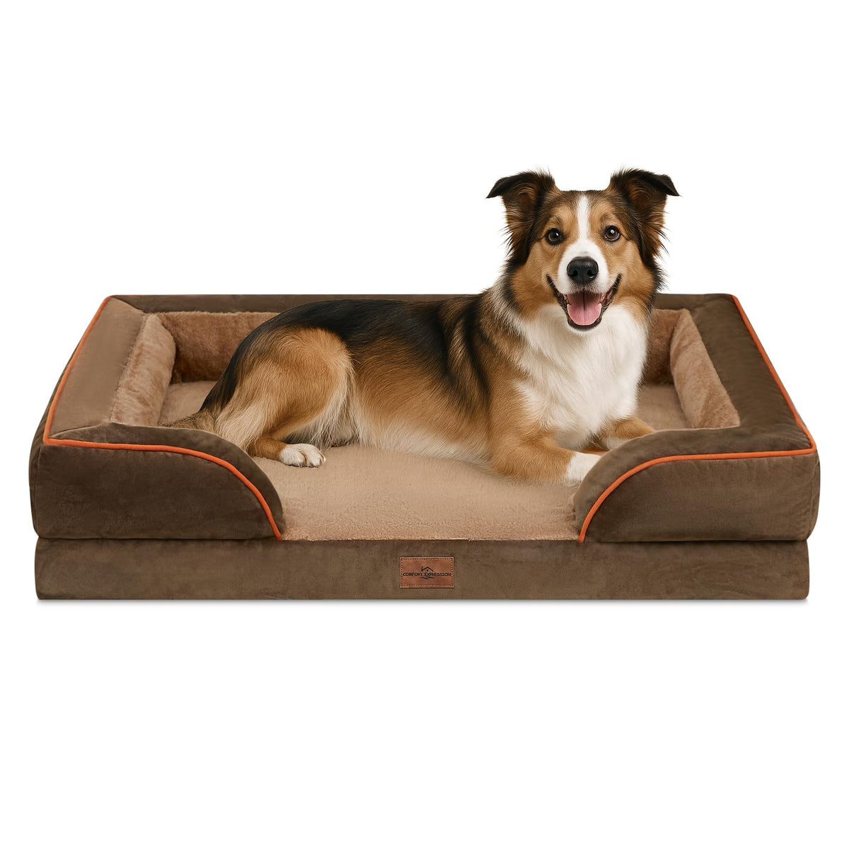 Comfort Expression cama ortopédica para perros grandes con soporte