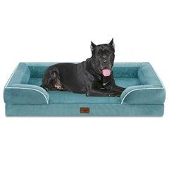 Cama ortopédica Comfort Expression para perros XXL con borde de espuma para soporte cervical