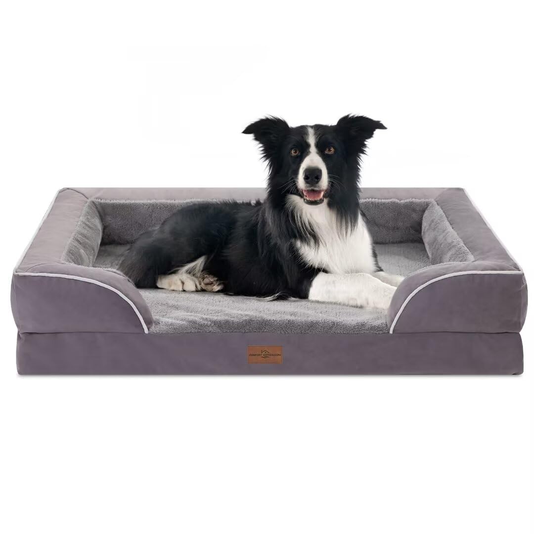 Comfort Expression cama para perro grande con espuma en panal para apoyo