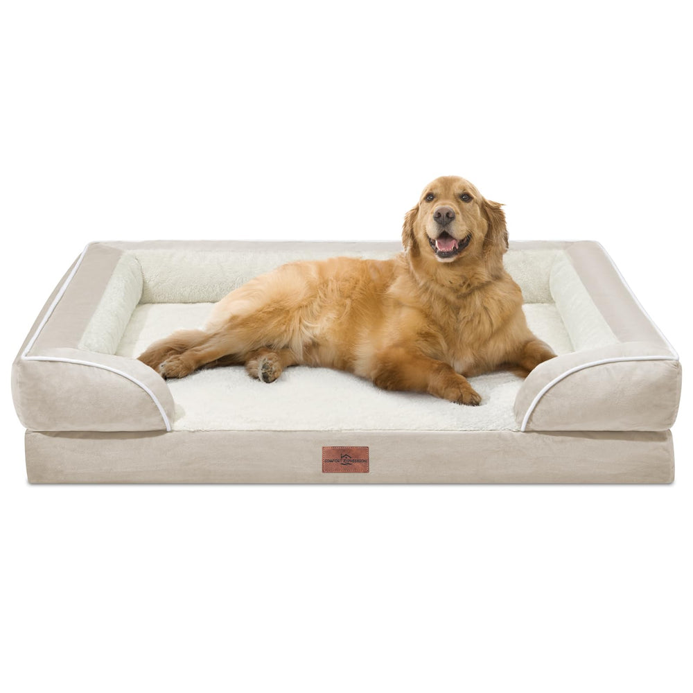 Cama ortopédica Comfort Expression con espuma en huevo 28D para articulaciones saludables.