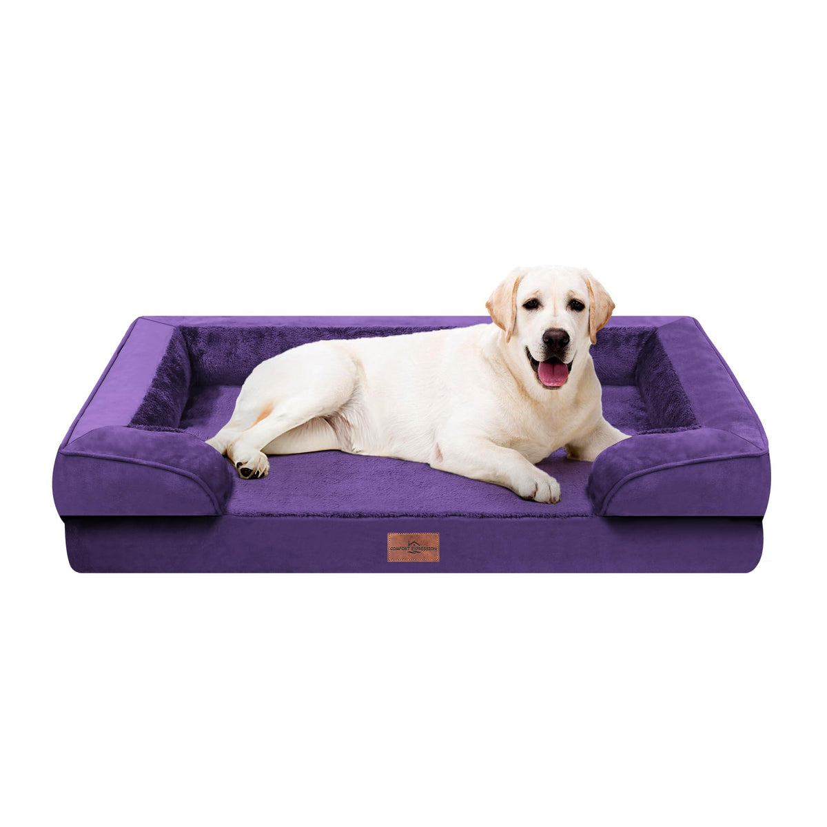 Cama Comfort Expression ortopédica extra grande con espuma panales para articulaciones
