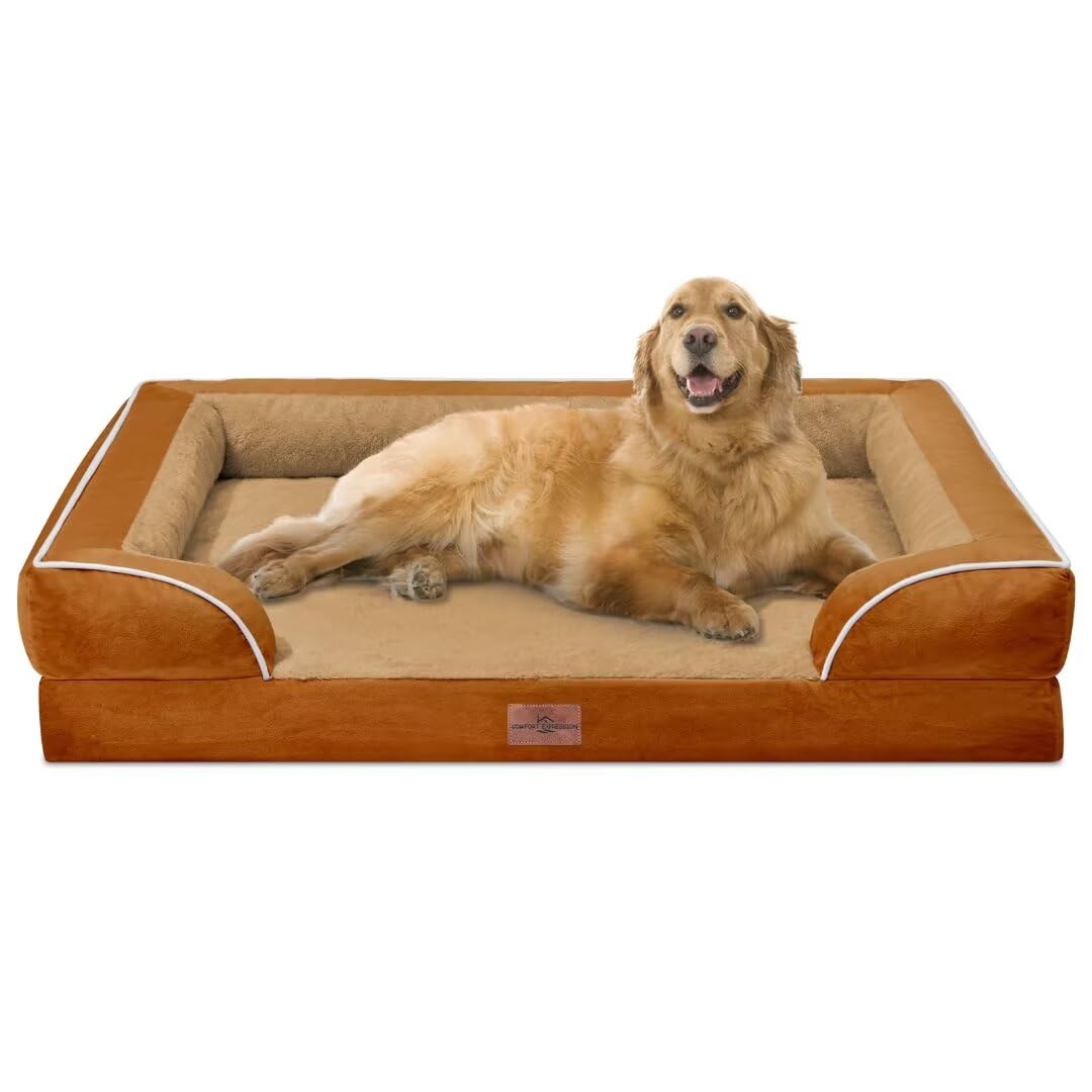Cama ortopédica Comfort Expression extragrande 42x30 para perros grandes.