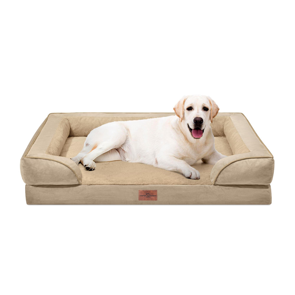 Cama ortopédica Comfort Expression para perros extragrandes con espuma de huevo y soporte articular