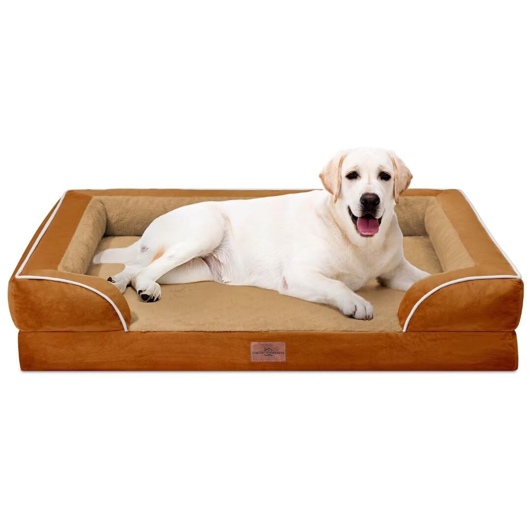 Cama ortopédica Comfort Expression para perros extragrandes, soporte estable.