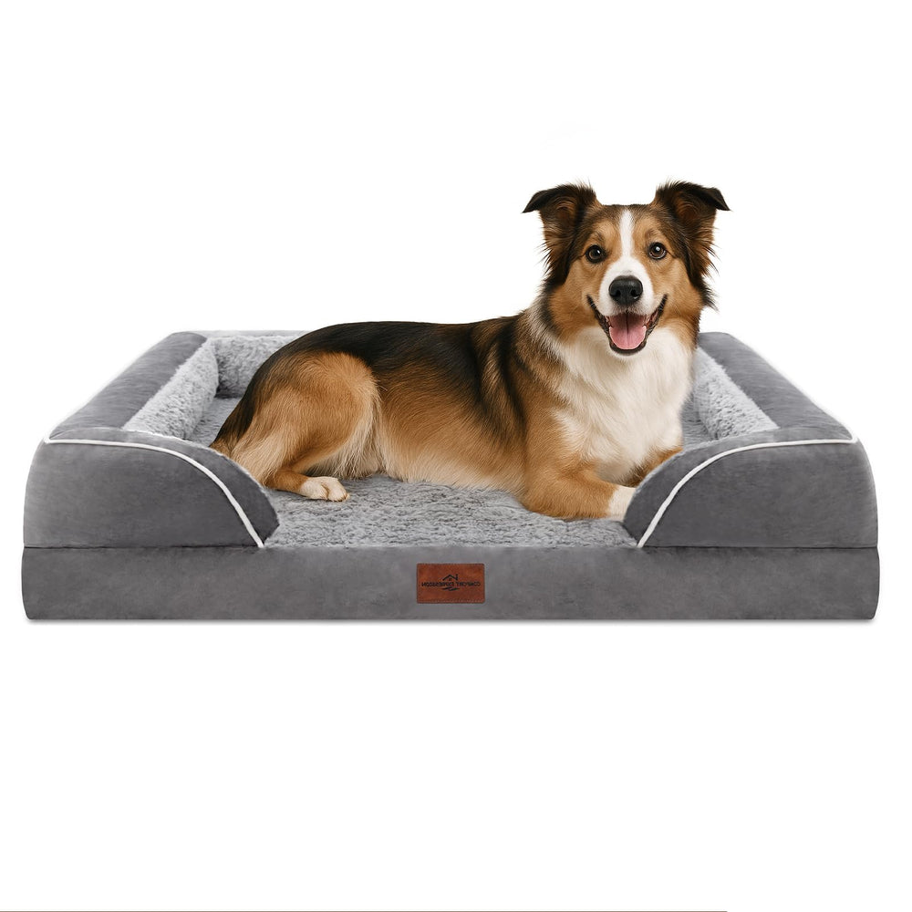 Cama ortopédica Comfort Expression para perros grandes con soporte articular.